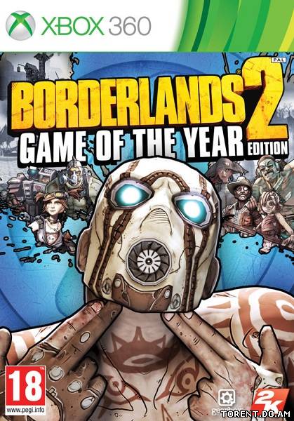 Borderlands 2:Game of the Year Edition (2013/ENG/RF/XBOX360)