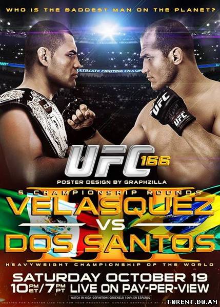 Бои без правил - UFC 166 Velasquez v Dos Santos III (2013/HDTVRip/ENG)